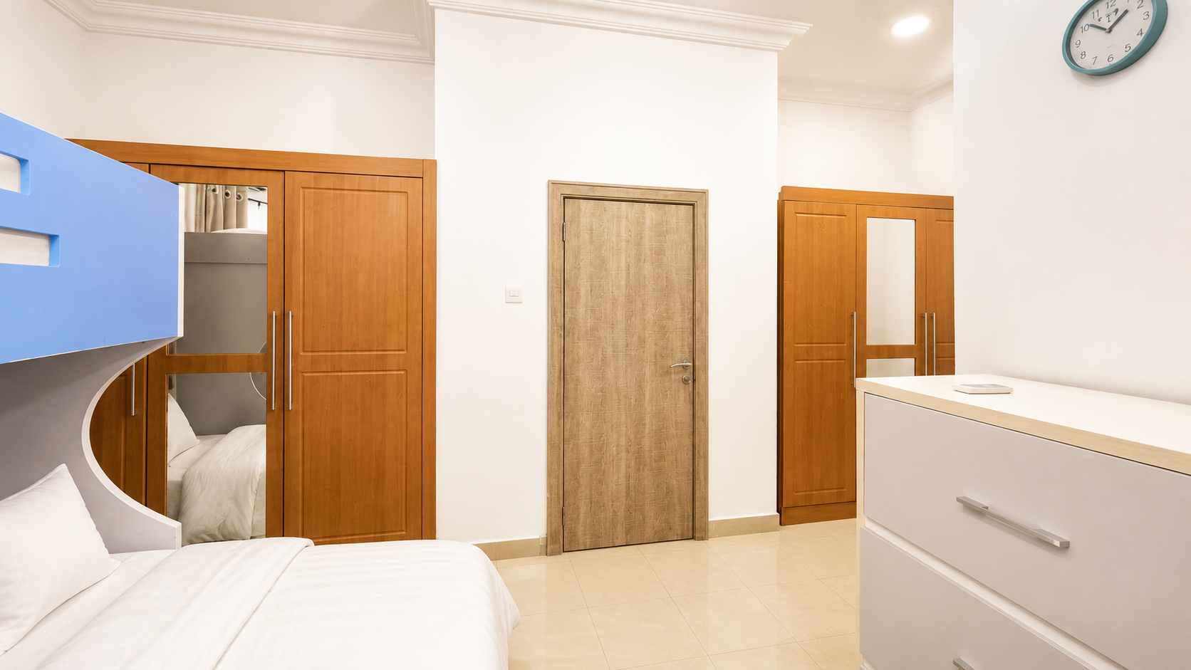 Gold 7 Residence kids bedroom wardrobes and storage